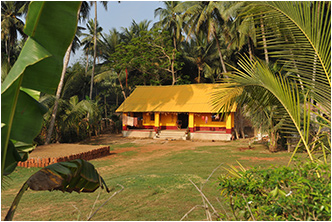 The new Gurukul House in Raghurajpur village (january 2010)