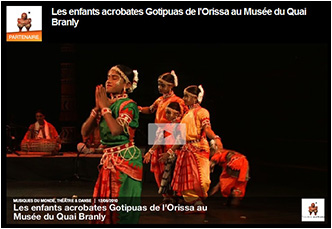 Video of Quai Branly museum performance